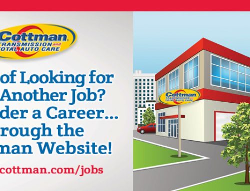 Tired of Looking for Just Another Job?  Consider A Cottman Career