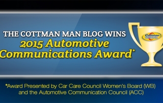 Automotive Communications Award - Cottman Man - Cottman Transmission and Total Auto Care