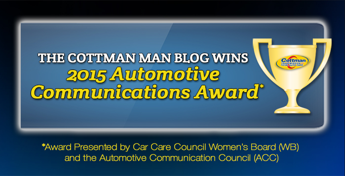 Automotive Communications Award - Cottman Man - Cottman Transmission and Total Auto Care