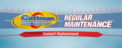 automobile coolant changing and replacement