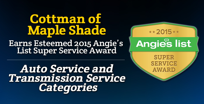 Cottman of Maple Shade, MO - Angie's List Super Service Award 2015 Winner