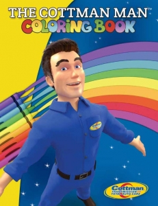 the cottman man coloring book