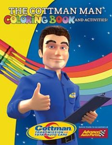 the cottman man coloring book